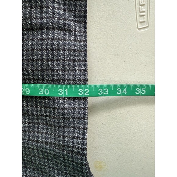 Men’s Wool Tweed Houndstooth Blazer Tailored Sport Coat Fully Lined Classic 44L - Picture 10 of 10